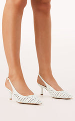 Billini - Koa Heels in White